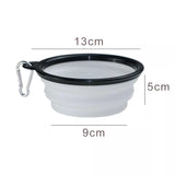 350Ml Folding Silicone Dog Bowl Portable