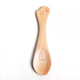 Cute Cat Panda Pig Animal Wooden Spoons