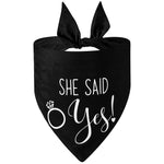 Wedding Party Pet Dog Bandana