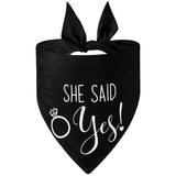 Wedding Party Pet Dog Bandana