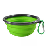 Dog Travel Silicone Bowl Portable Foldable