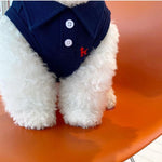 2023 New Pet Dogs Polo Shirt Summer Cool Dogs Clothes Soft Chihuahua For Puppy Small Medium Dogs Vest Yorkies Costumeo