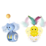 Cat Toy Interactive Tumbler Feather