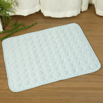 Pet Cooling Mat Breathable Ice Silk Cooling