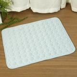 Pet Cooling Mat Breathable Ice Silk Cooling