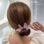 Vintage Shell Pearl Hairpin Bun Hairstyle