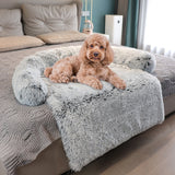 Large Pet Bed Long Plush Warm