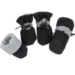 4pcs/set Waterproof Dog Shoes Anti-slip Boots