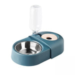 Pet  Bowl Fountain Automatic Food Water Feeder