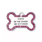 2022 Tags Engraved Pet Name Number Address
