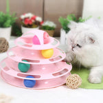4 Layer Creative  Pet Tower Tracks Toy
