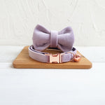 Velvet Cat Collar Personalized Customized ID