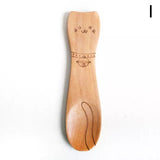 Cute Cat Panda Pig Animal Wooden Spoons