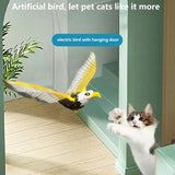 Simulation Bird Interactive Cat Toys Electric Hanging