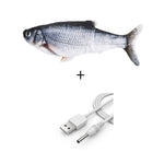 Electric Cat Toy 3D Fish USB Charging