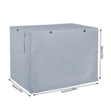 Waterproof Kennel Set Outdoor Cage Accessory