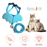 Cute Pet Leashes Collars Set