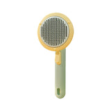 Pumpkin Pet Brush Self Cleaning Slicker Brush