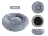 Donut Round Dog Kennel Fluffy Cushion Mat