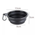 350Ml Folding Silicone Dog Bowl Portable