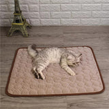 Pet Cooling Mat Breathable Ice Silk Cooling