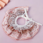 NEW2022 Lace Pet Scarf Cute Adjustment Belt