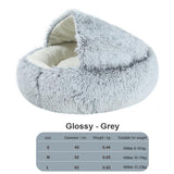 Super Soft Dog Bed Round Plush Mat
