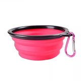 Dog Travel Silicone Bowl Portable Foldable