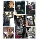 2023 Elastic Car Pet Fence Dog Safety Isolation Net Children Travel Isolation Barrier Mesh Dog Fence Anti-collision Mesh Pet