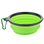 Dog Travel Silicone Bowl Portable Foldable