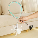 Funny Simulation Bird Interactive Cat Feather