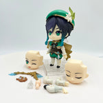 #1795 Venti Genshin Impact Anime Figure #1718 Genshin Impact Traveler/Lumine Action Figure #1717 Aether Figurine Adult Doll Toys