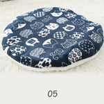 Round Pet Sleeping Mat Warm Dog Bed