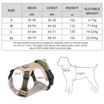 Harness Vest Nylon For Big Dogs Adjustable