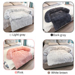 Large Pet Bed Long Plush Warm