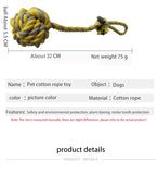 Bite-Resistant Teeth Cleaning Pet Toy Ball