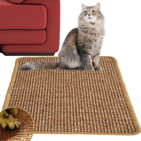 Cat Scratch Mat Natural Sisal