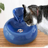 New Cat Ceramic Water Fountain Bowl