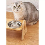 Adjustable Stainless Steel Dog Bowl