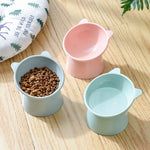 Cat Bowl High Foot Dog Bowl 45 Neck Protector