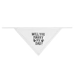 Wedding Party Pet Dog Bandana