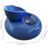 New Cat Ceramic Water Fountain Bowl