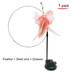 Funny Simulation Bird Interactive Cat Feather