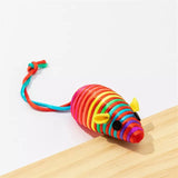 Pet Cat Toy Color Winding Mouse Cat Toy Pet Supplies Cat Toy Pet Interactive Chew Toy Pet Accessories Cat Tooth Cle