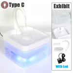 2L Intelligent Cat Water Fountain With Faucet