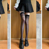 Mesh Kawaii Japanese Girl Lolita Stockings Cute