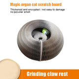 Magic Organ Cat Scratch Board Toy with Bell
