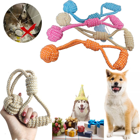 Bite-Resistant Teeth Cleaning Pet Toy Ball