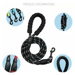 Nylon Training Dog Leash Webbing Recall