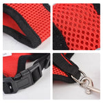 Cat Dog Adjustable Harness Soft Breathable